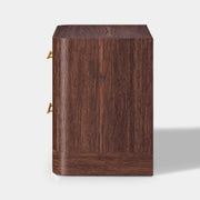Kian Solid Oak Nightstand For Bedroom