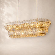 Eloria Glass Linear Chandelier 54
