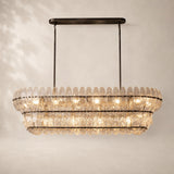 Eloria Glass Linear Chandelier 54