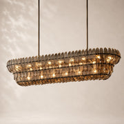 Eloria Glass Linear Chandelier 72