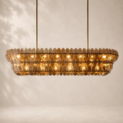 Eloria Glass Linear Chandelier 72