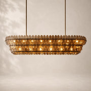 Eloria Glass Linear Chandelier 72