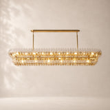 Eloria Glass Linear Chandelier 90