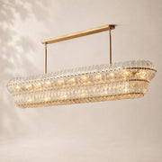 Eloria Glass Linear Chandelier 90