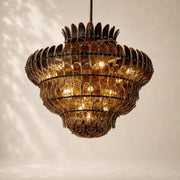 Eloria Glass Round Chandelier 36“D