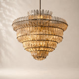 Eloria Glass Round Chandelier 48