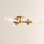 Andreas 3-Light Glass Flushmount