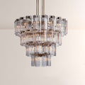 Delsia Glass Round Chandelier 48"D