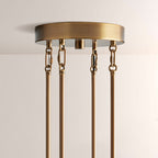 Delsia Glass Round Chandelier 48"D