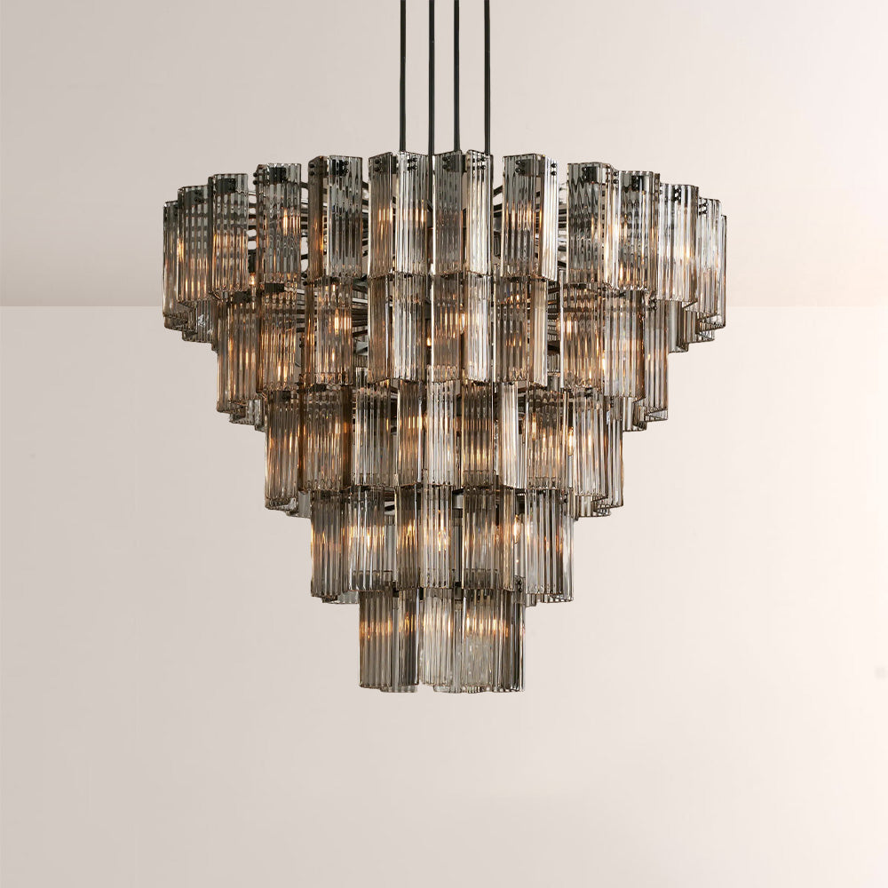 Delsia Glass Round Chandelier 60"