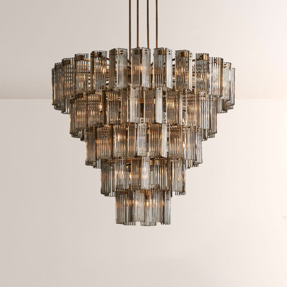 Delsia Glass Round Chandelier 60"