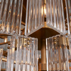 Delsia Glass Round Chandelier 60"