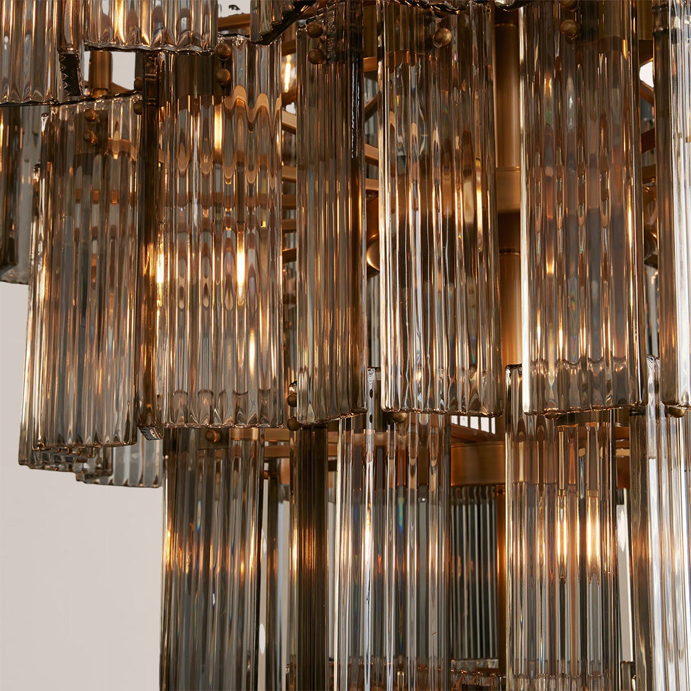 Delsia Glass Round Chandelier 60"