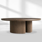 Alder Round Coffee Table