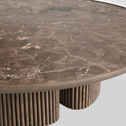 Alder Round Coffee Table