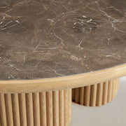 Alder Round Coffee Table