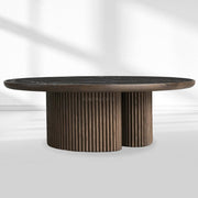 Alder Round Coffee Table