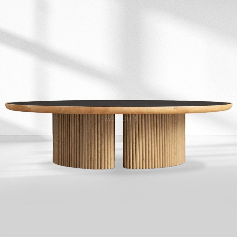 Alder Round Coffee Table