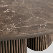 Alder Round Coffee Table