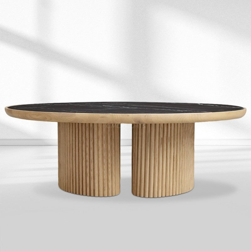 Alder Round Coffee Table