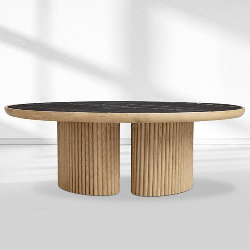 Alder Round Coffee Table