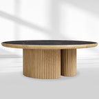 Alder Round Coffee Table
