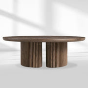 Alder Round Coffee Table