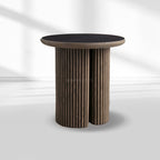 Alder Round End Table