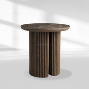 Alder Round End Table