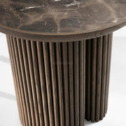 Alder Round End Table