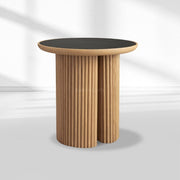 Alder Round End Table