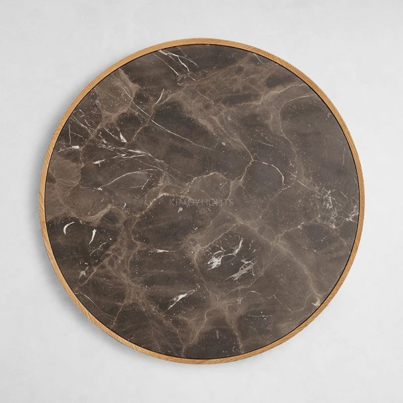 Alder Round End Table