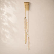 Audessa Crystal Linear Chandelier 54