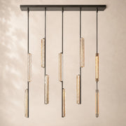 Audessa Crystal Linear Chandelier 54