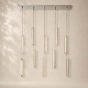 Audessa Crystal Linear Chandelier 54