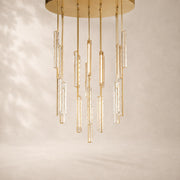Audessa Crystal Round Chandelier 24