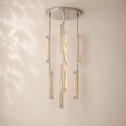 Audessa Crystal Round Chandelier 24