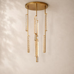 Audessa Crystal Round Chandelier 24