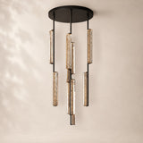 Audessa Crystal Round Chandelier 24