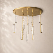 Audessa Crystal Round Chandelier 40