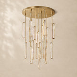 Audessa Crystal Round Chandelier 40