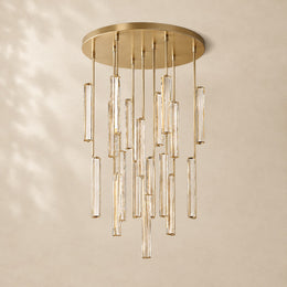 Audessa Crystal Round Chandelier 40