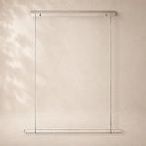 Audessa Crystal Single Bar Linear Chandelier 60