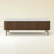 Cedar Oak Stone Coffee Table 47