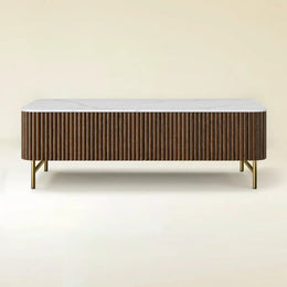 Cedar Oak Stone Coffee Table 47
