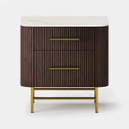 Cedar Oak Stone Nightstand 26" For Bedroom