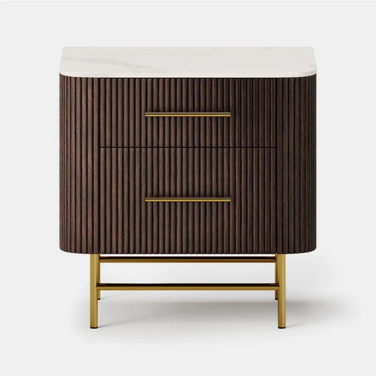 Cedar Oak Stone Nightstand 26" For Bedroom