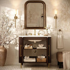 Cedar Oak Stone Bathroom Vanity 36“ with Sink for Bathroom
