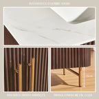 Cedar Oak Stone Bathroom Vanity 36“ with Sink for Bathroom