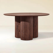 Cedar Oak Wood Dining Table 54